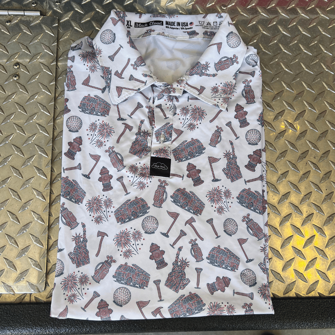 First Due for Freedom - Black Cloud Golf Apparel