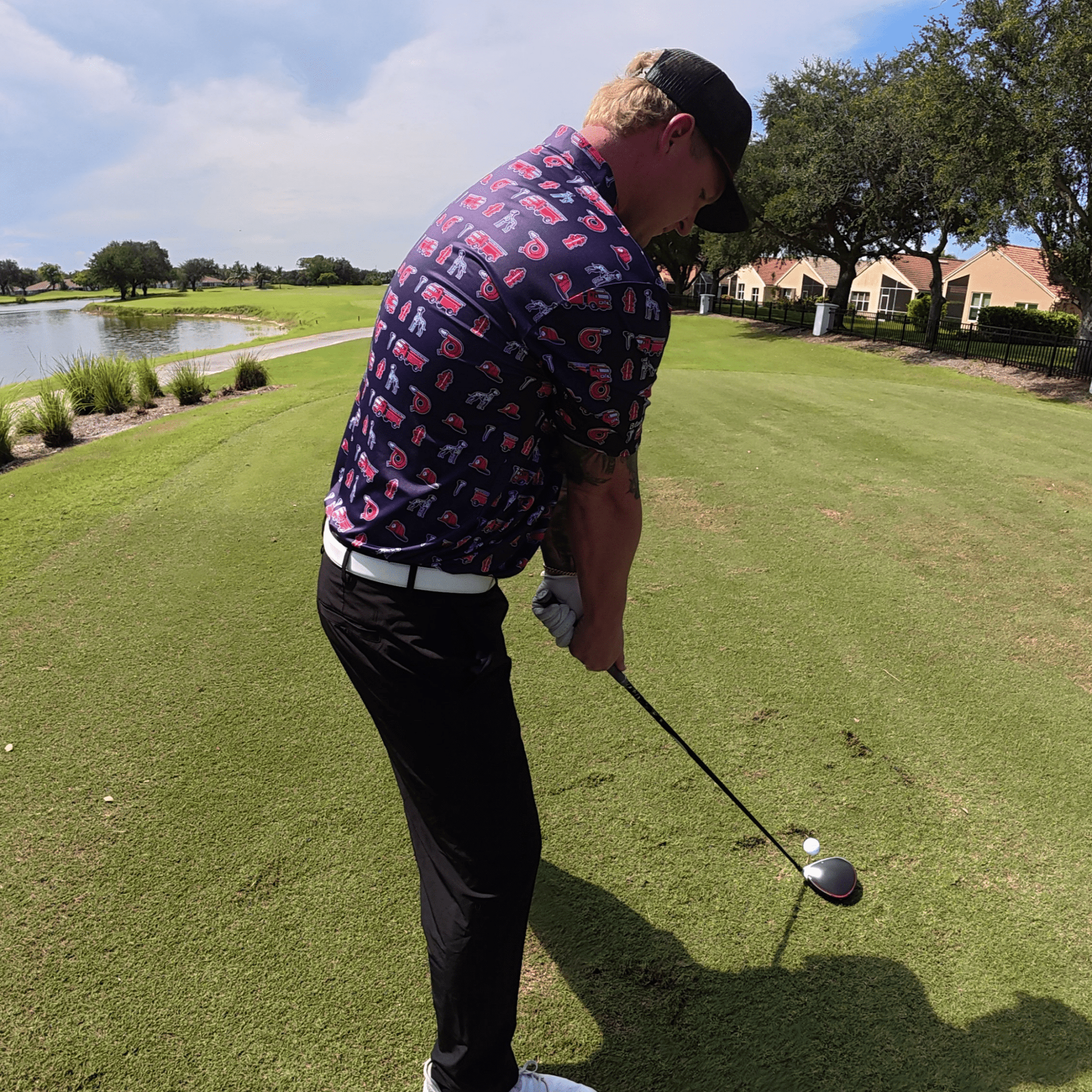 Station Pride - Black Cloud Golf Apparel